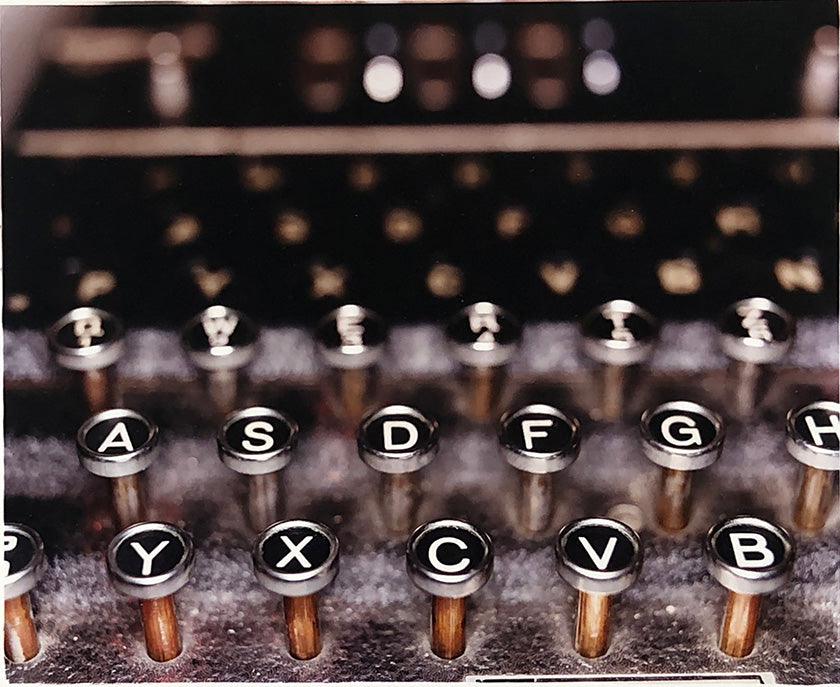 Richard Heeps Enigma Machine Bletchley Park