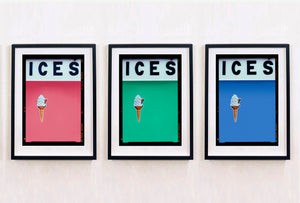 ICES Trio - Three Framed Artworks