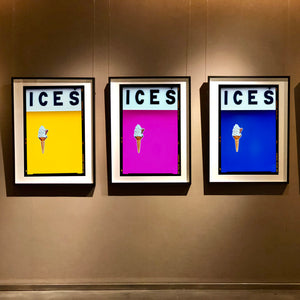 ICES Trio - Three Framed Artworks
