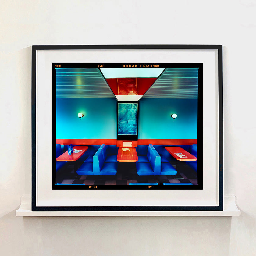Recently sold artwork Vintage Wimpy diner interior photograph by Richard Heeps.