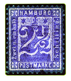 Hamburg Two & a Half Shilling (Purple), 2016
