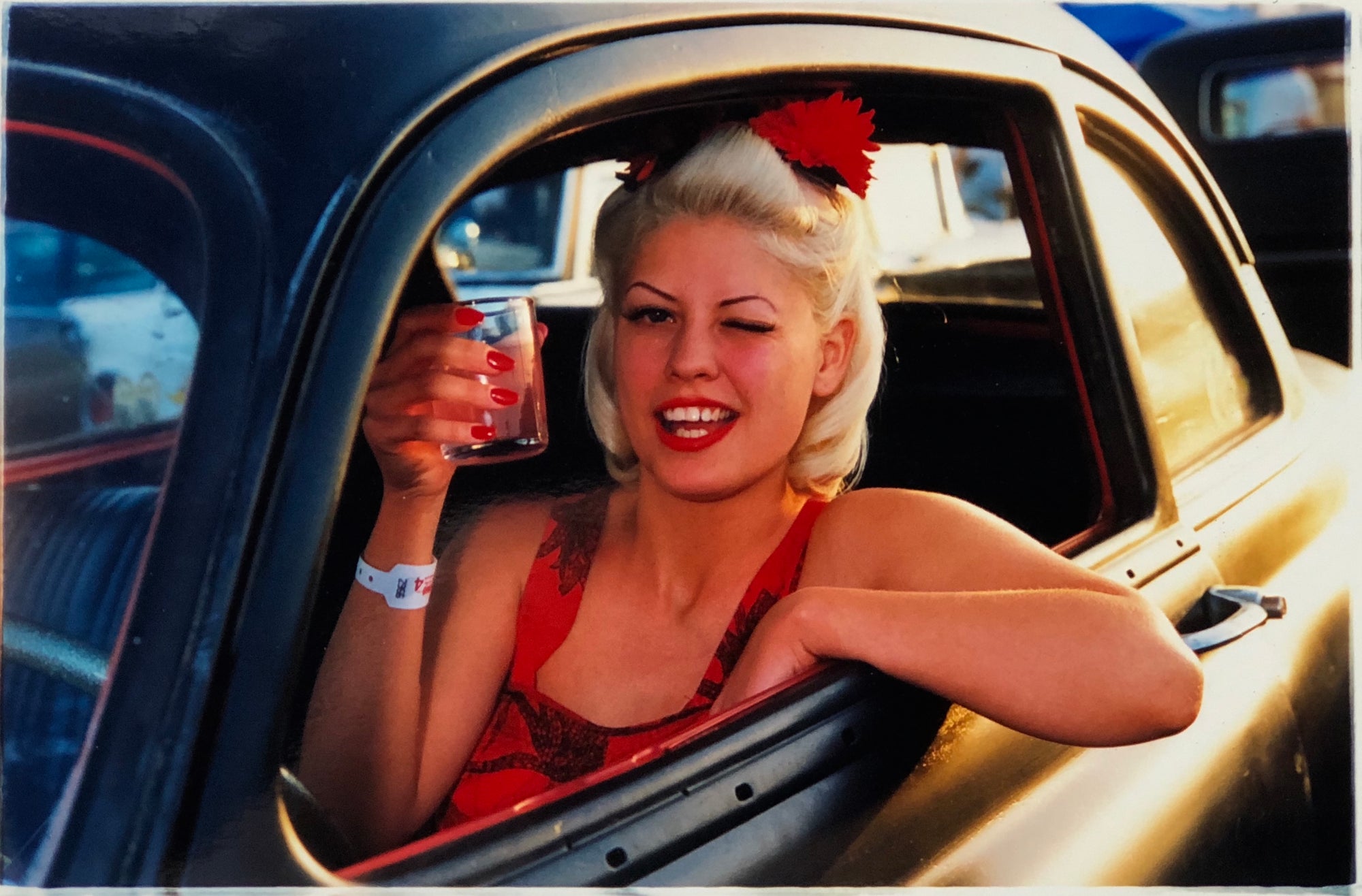 Lisa 'drag strip girl', Las Vegas, 2000