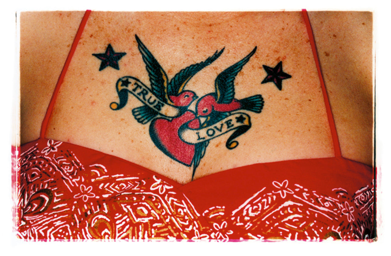 Shelley's 'True Love' Tattoo, Hemsby 2004