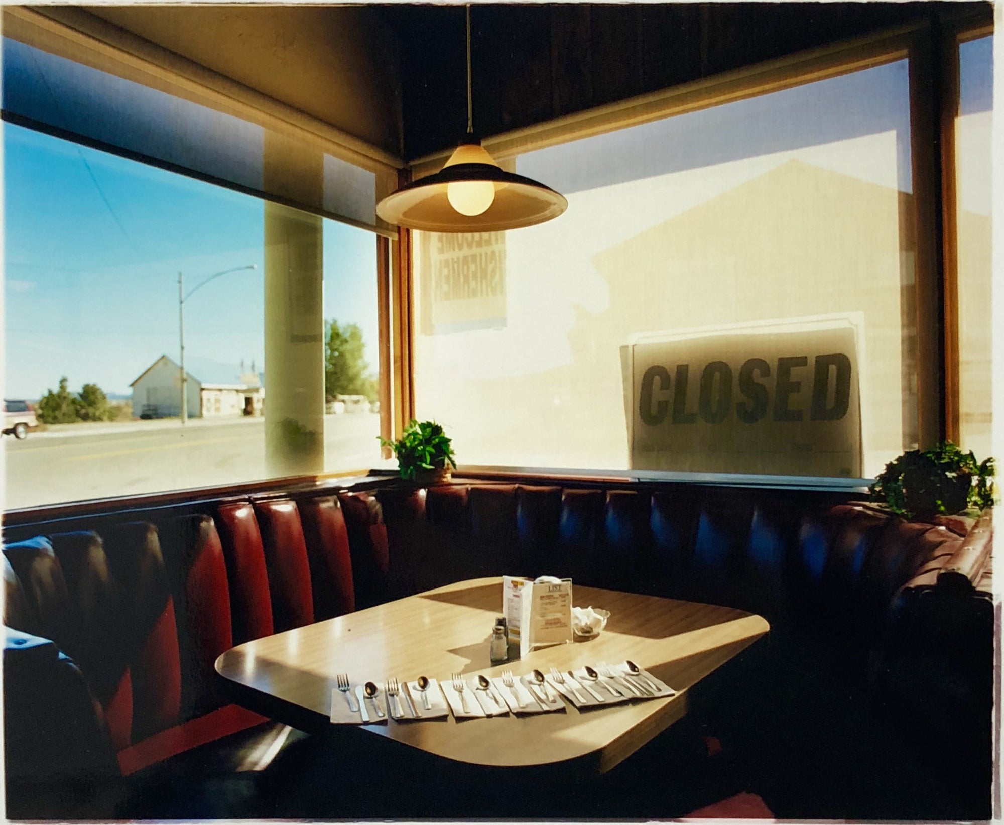 American Diner, cinematic interior photography by Richard Heeps