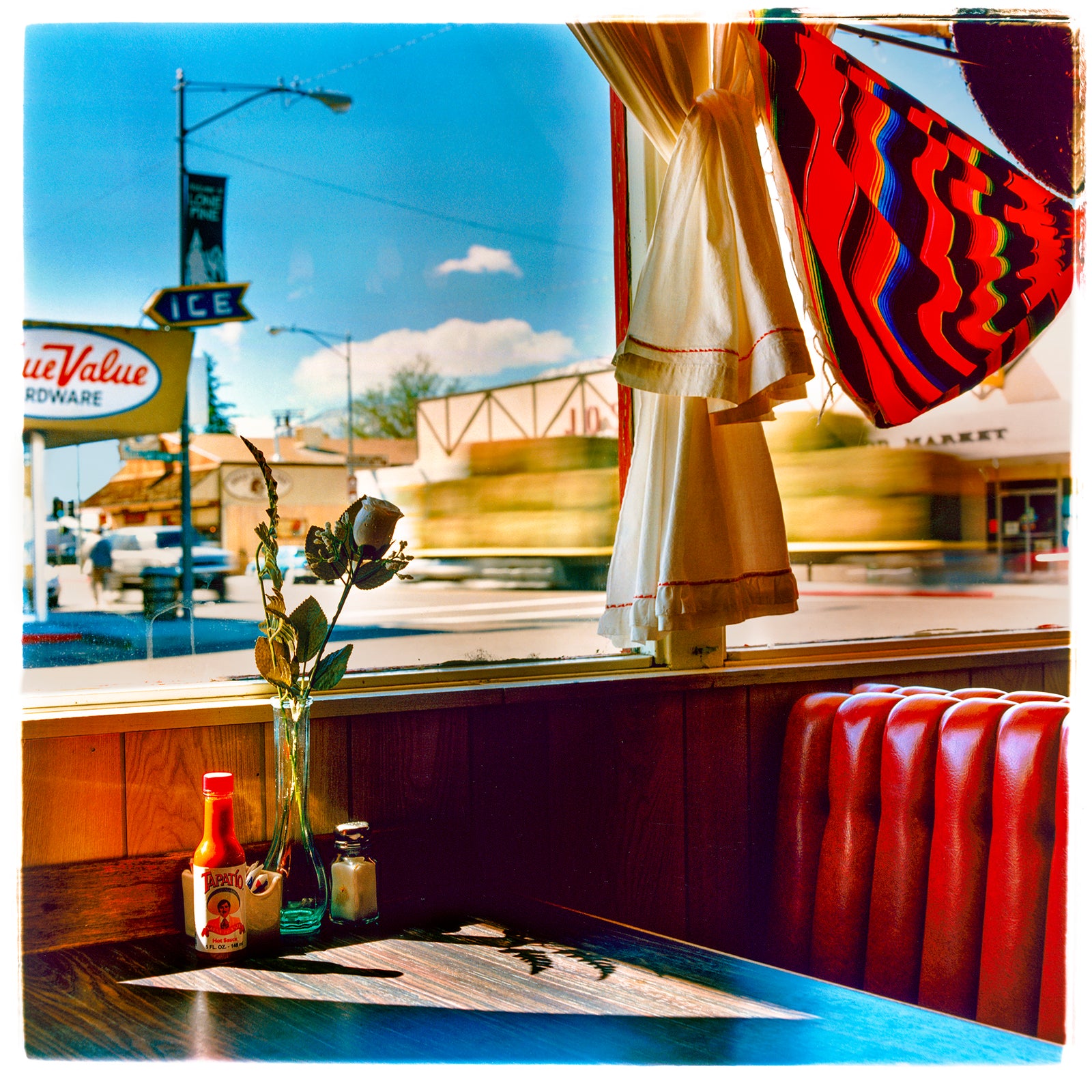 Bonanza Cafe, California American diner interior photograph by Richard Heeps