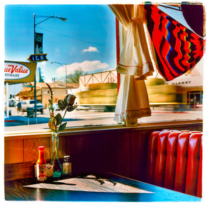 Bonanza Cafe, California American diner interior photograph by Richard Heeps