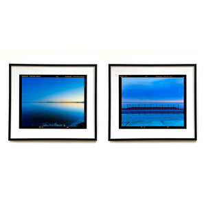 Craig y Don Pool Bonneville Salt Flats Two Framed Artworks