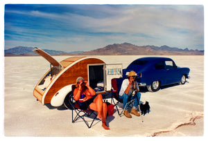 Christine's '52 Henry J & Teardrop, Bonneville, Utah, 2003