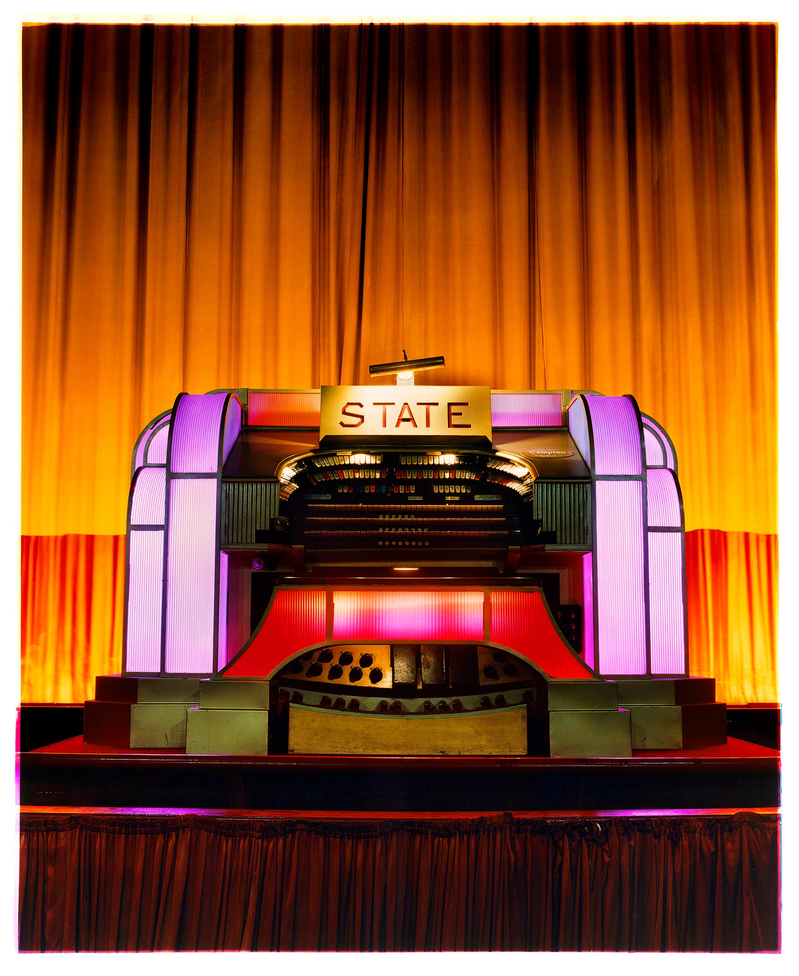 Compton Organ The State photographic artwork by Richard Heeps