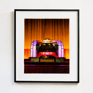 Compton Organ The State photographic artwork by Richard Heeps framed in black