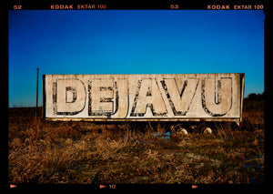 Deja vu trailer landscape typography photography by Richard Heeps.