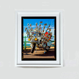 Dennis' The Original Mod' Lambretta, Brighton, 2025