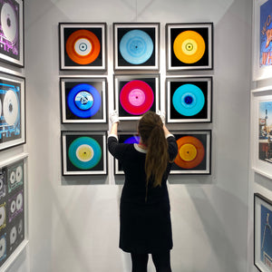 Nine Piece Vinyl Collection Jukebox Installation