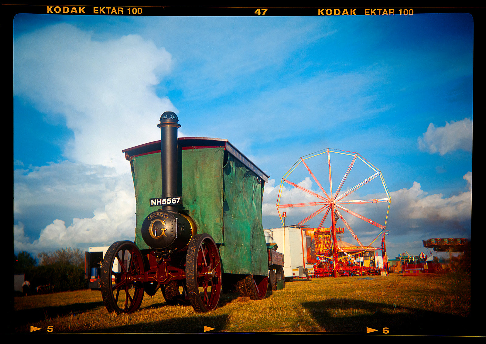 Engine & Fairground, Haddenham Steam Rally, Cambridgeshire, 2024