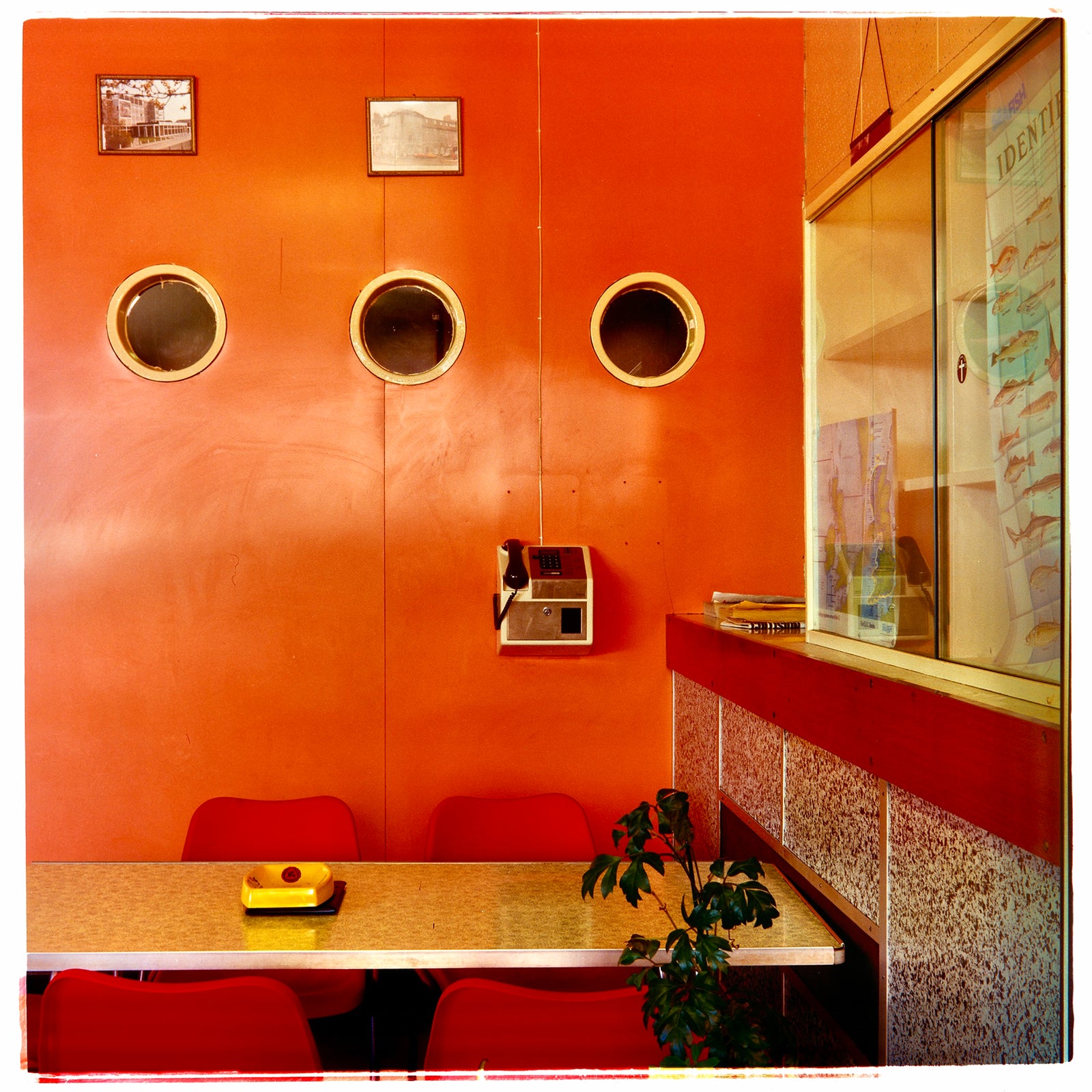 Fishermen's Mission vintage interior photograph by Richard Heeps 