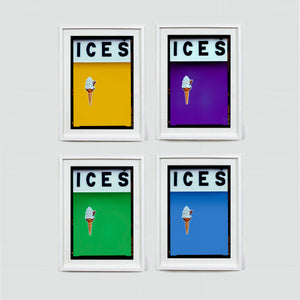 ICES Set of Four Framed Artworks