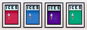 ICES Set of Four Framed Artworks