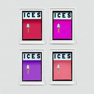 ICES Set of Four Framed Artworks