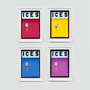 ICES Set of Four Framed Artworks