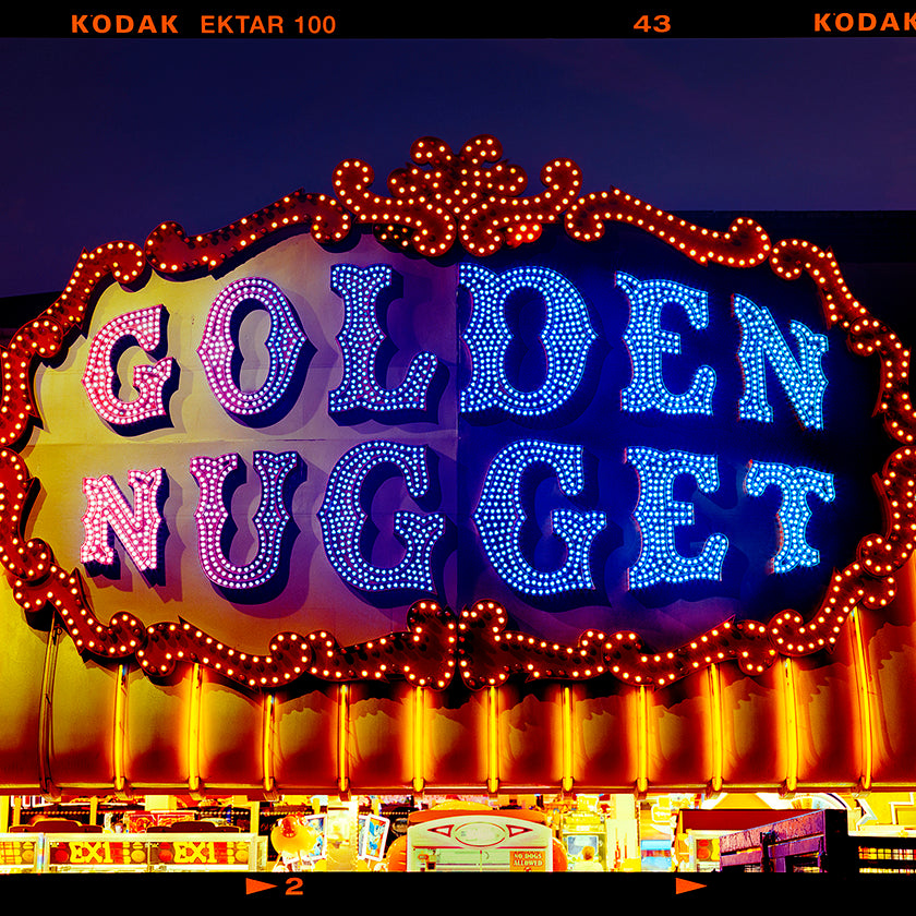 Golden Nugget Richard Heeps typography photography artwork.