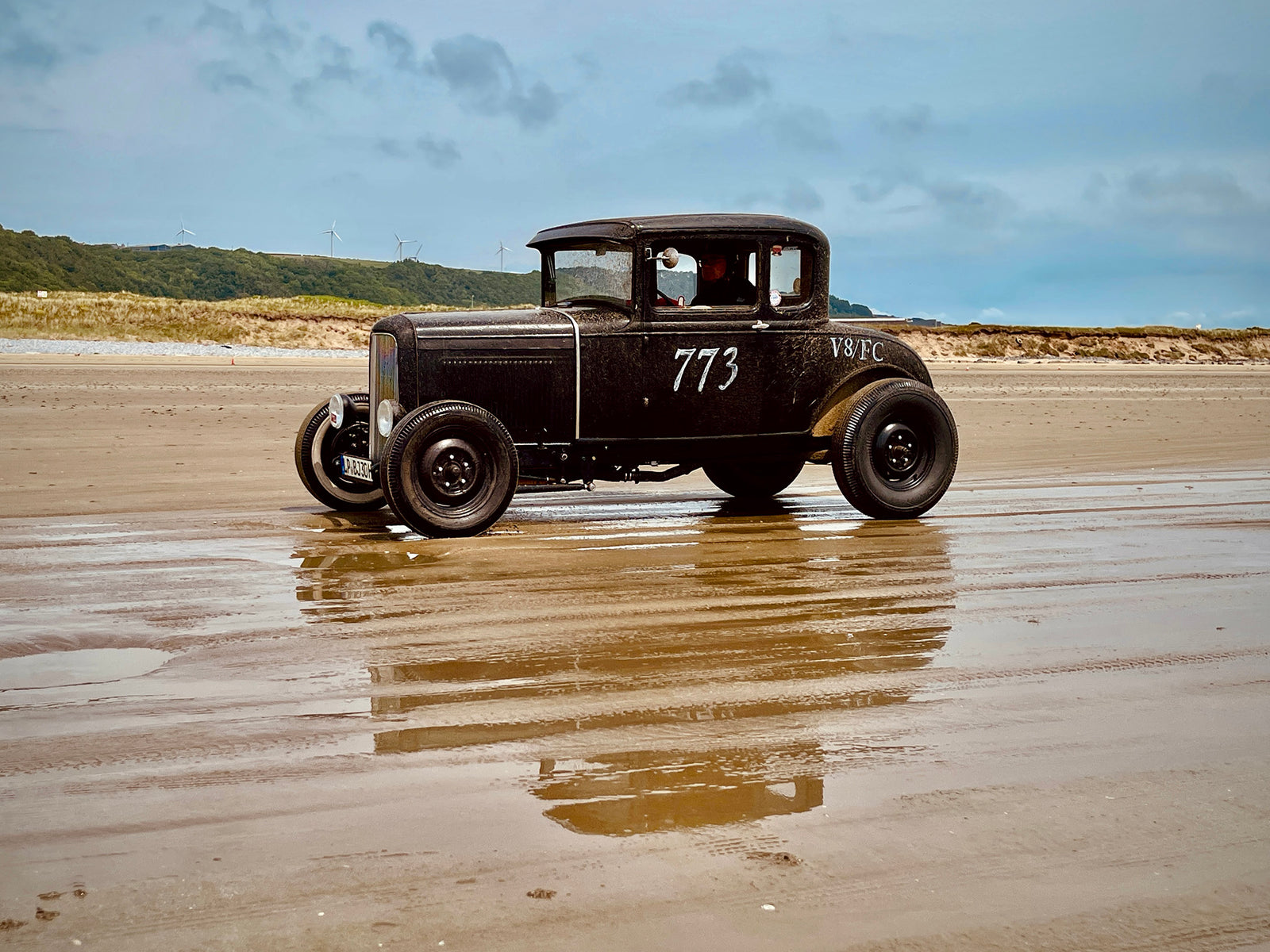 Hot Rod 773, Pendine Sands, 2023