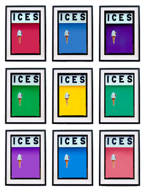 ICES Multicolour Framed Set of Nine