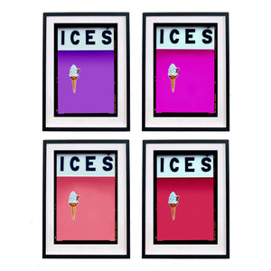 ICES Set of Four Framed Artworks