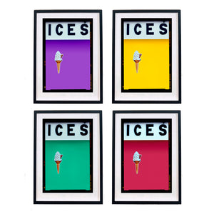 ICES Set of Four Framed Artworks