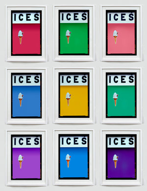 ICES Multicolour Framed Set of Nine