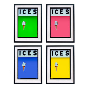 ICES Set of Four Framed Artworks