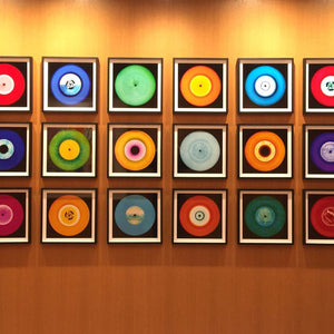 Nine Piece Vinyl Collection Jukebox Installation