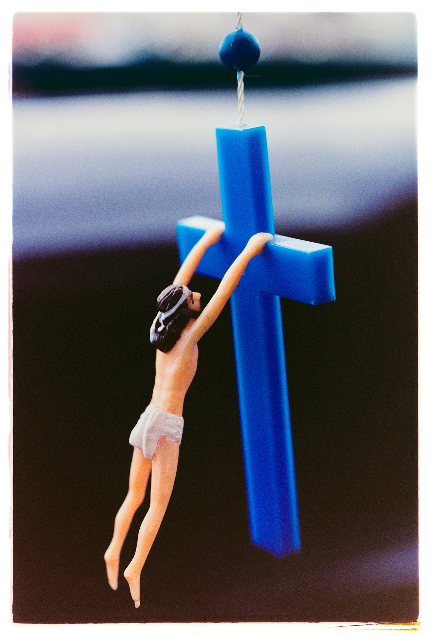 Mascot, religious iconography photograph from Richard Heeps Man's Ruin series. 