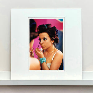 Burlesque portrait photograph by Richard Heeps mounted square