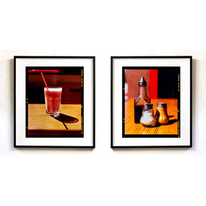 Milkshake and Salt, Pepper & Vinegar, Clacton-on-Sea, 2021 - Two Framed Artworks