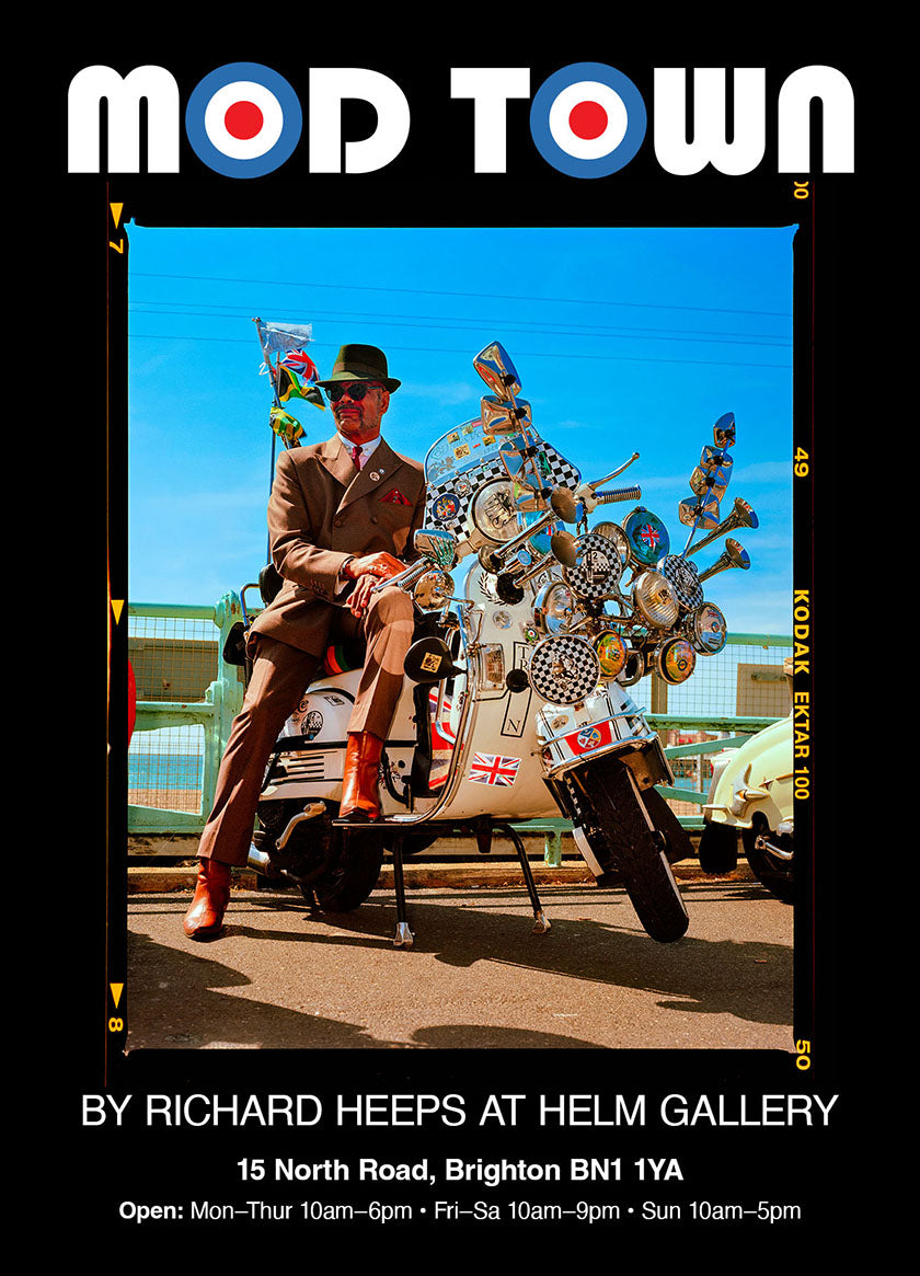 Mod Town Richard Heeps photography exhibition at Helm Gallery Brighton