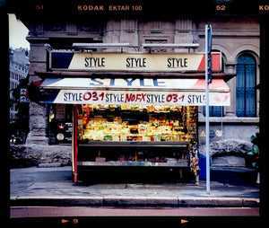 Milan Street Photography Set of Four Framed Artworks