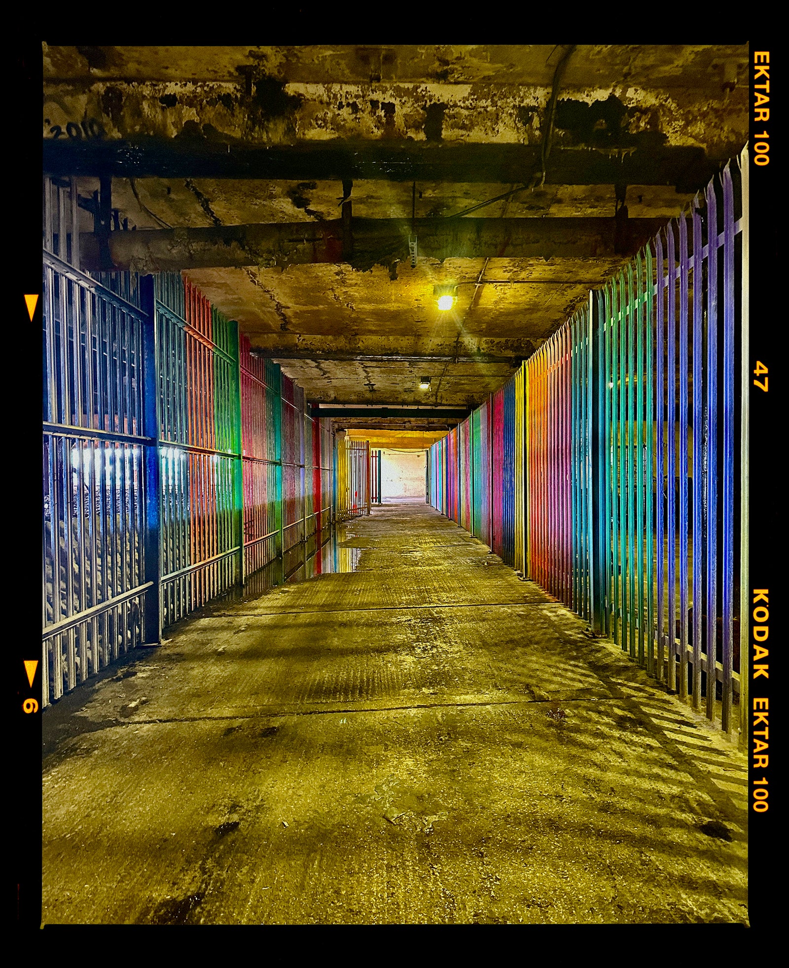 Rainbow Walk, under Brighton Palace Pier photograph by Richard Heeps.
