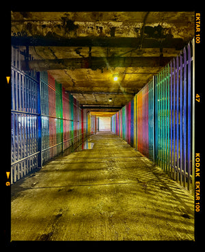 Rainbow Walk, under Brighton Palace Pier photograph by Richard Heeps.