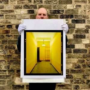 Yellow Corridor Night, Milan, 2019