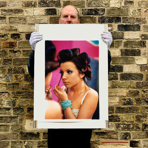 Burlesque portrait photograph print by Richard Heeps