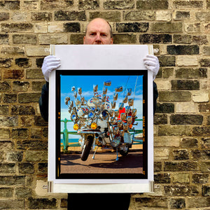 Dennis' The Original Mod' Lambretta, Brighton, 2025