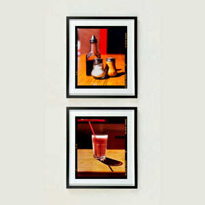 Milkshake and Salt, Pepper & Vinegar, Clacton-on-Sea, 2021 - Two Framed Artworks
