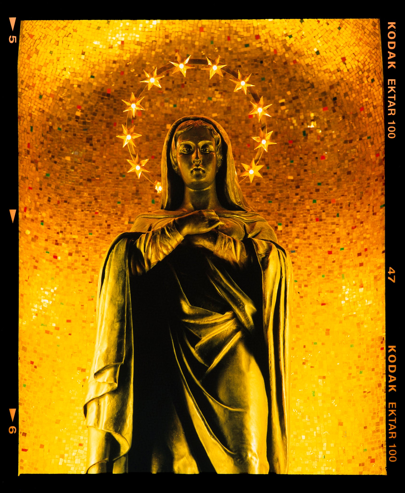 Santa Maria delle Grazie church, religious iconography photograph by Richard Heeps.