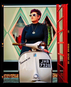 Sarah Vespa GS, Goodwood, 2021