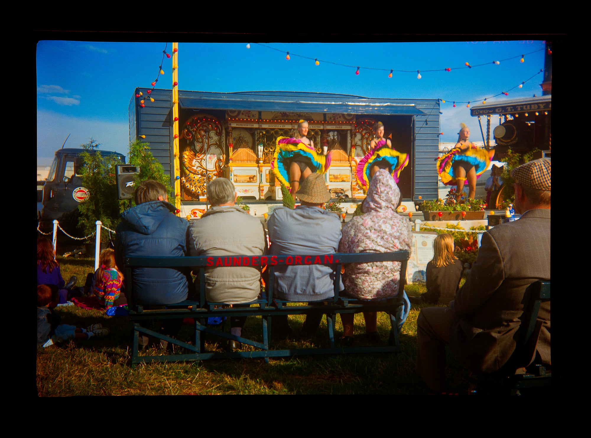 Saunders Organ, Haddenham Steam Rally, Cambridgeshire, 1993