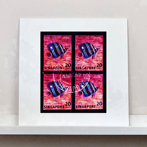 Singapore Stamp Collection 'Butterfly Fish', 2017