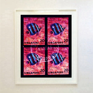 Singapore Stamp Collection 'Butterfly Fish', 2017