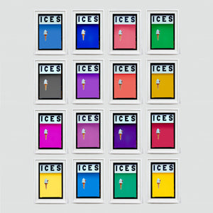 ICES Multicolour Framed Set of Sixteen