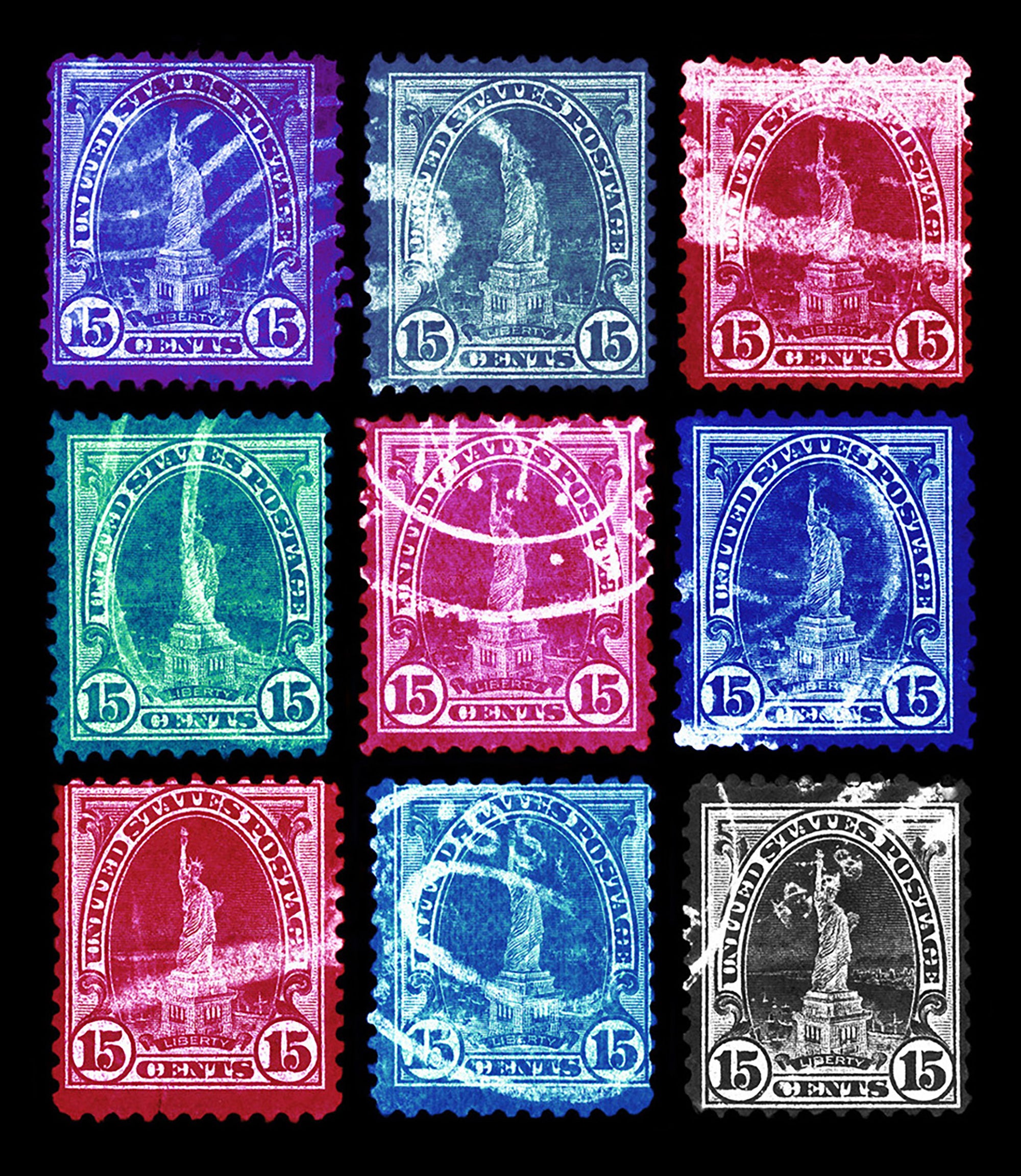 Stamp Collection 'Liberty Multicolour Mosaic', 2016