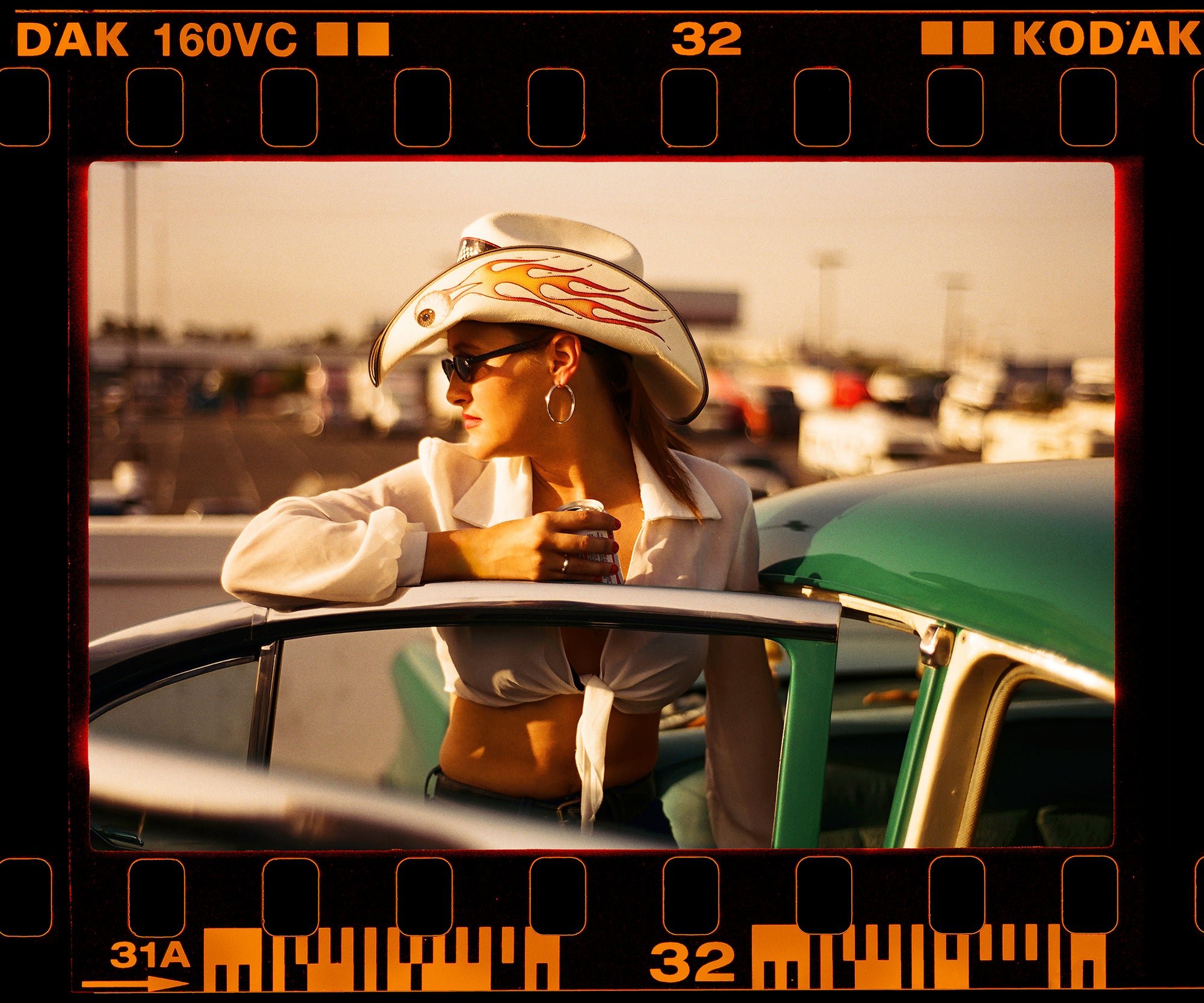 On the Road ~ Sunkissed Wendy, Las Vegas, 2001